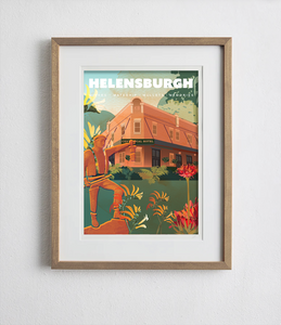 ANYWHEN HELENSBURGH PRINT A3 LIMITED EDITION
