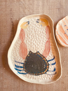 Medium 2 Piece Crab Platter 30cm