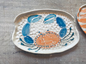 Medium 2 Piece Crab Platter 30cm