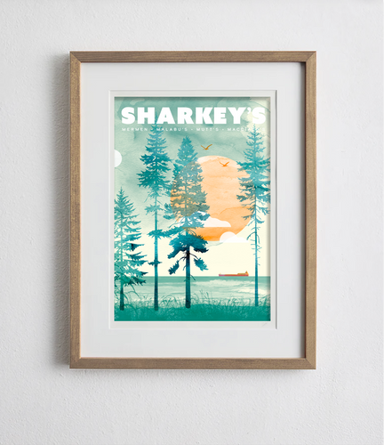 ANYWHEN SHARKEY'S PRINT LIMITED EDITION - DELIVERY FEB 2024