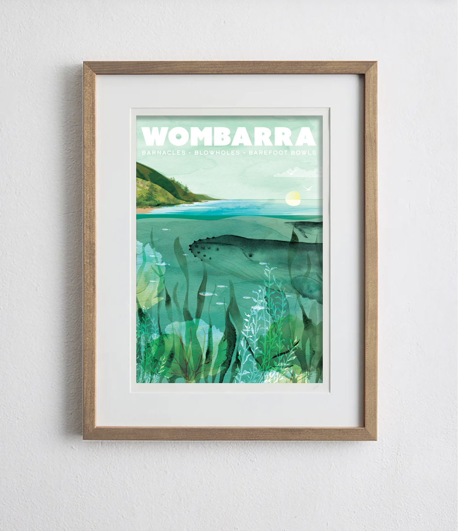 ANYWHEN WOMBARRA PRINT LIMITED EDITION