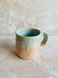 Morning Coffee Blue Mug
